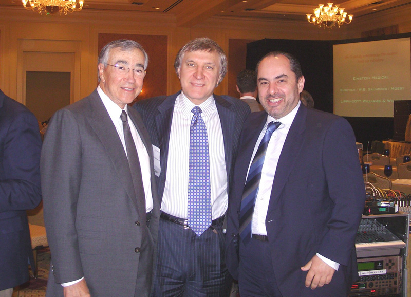 Dr Gunter, Dr Rohrich an Dr AThanasios Christopoulos at Dallas Rhinoplasty Symposium